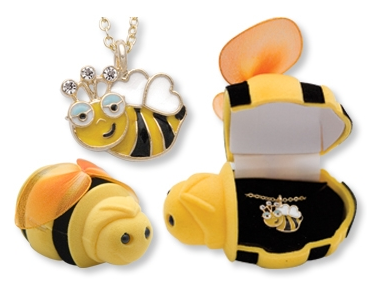 bee necklace the zoo factory