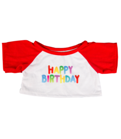 16" Happy Birthday Red T-Shirt