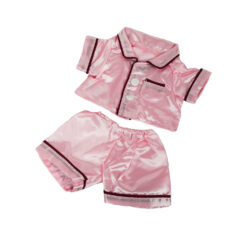 8" Pink Satin PJ