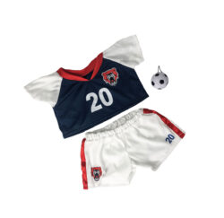 16" Blue Soccer Outfit