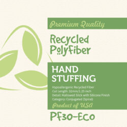 Recycled Polyfiber for Hand Stuffing  -  25 lb box