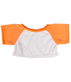 Orange Baseball Tee for 16" Stuffed Animals