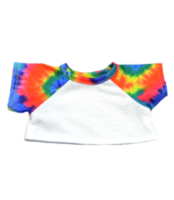 16" Baseball T-Shirt  w/Tye Dye Sleeves