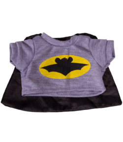 8" Bat Bear Tee with Cape