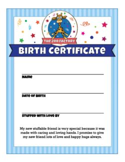 Birth Certificates (packet of 50)