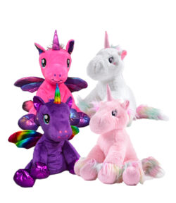 16" Unicorn Four Pack<br>* Includes Stuffing