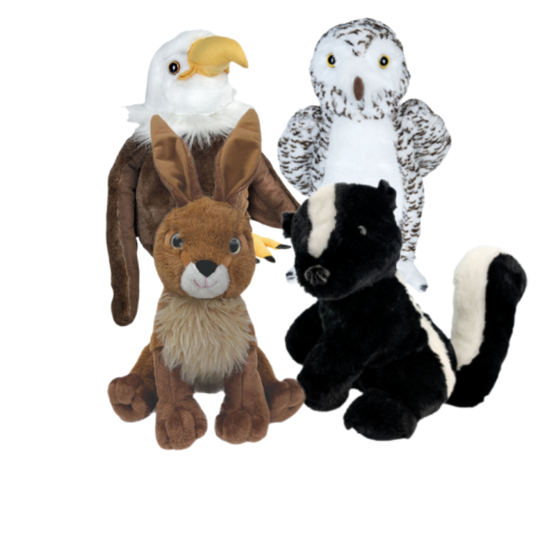 16" Forest Friends Four Pack<br>* Includes Stuffing *