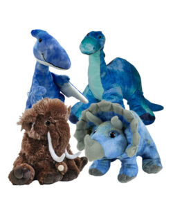 8" Jurassic Friends Four Pack <br>* Includes Stuffing *