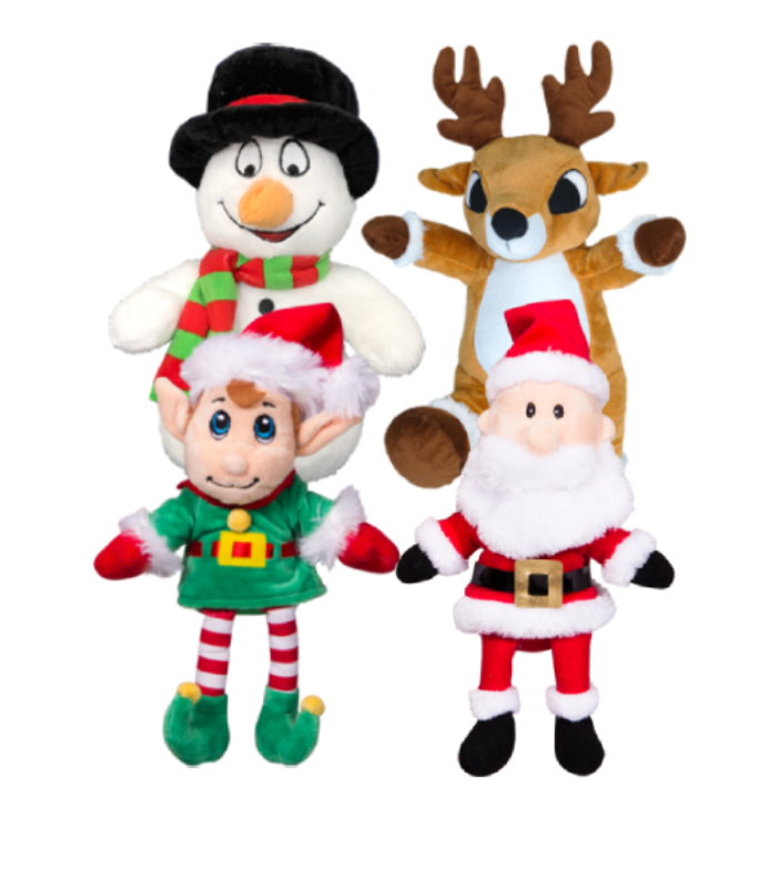 8" Holiday Four Pack <br>* Includes Stuffing *