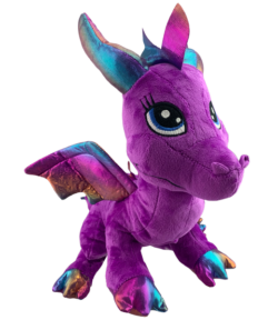 16" Friendly Purple Dragon