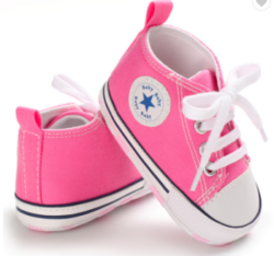 Pink Tennis Shoes - 16"