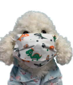 Face Mask for Stuffed Animal<br>~Dinosaurs~