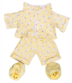 16" Yellow Chicken PJ's