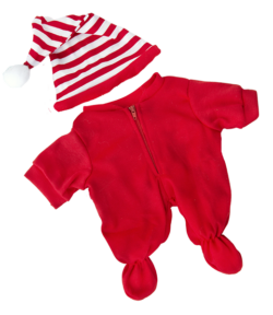 8" Red Drop Seat PJ's