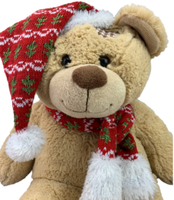Festive Scarf and Hat - For 8" Animal