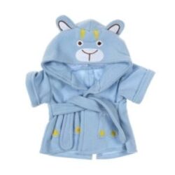 16" Blue Bear Bathrobe