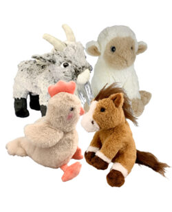 8" Barnyard Friends Four Pack <br>* Includes Stuffing *