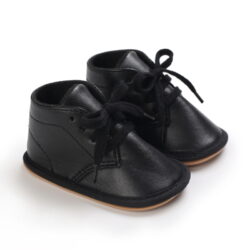 Boys Black Dress Shoes