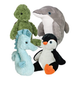 16" Sea Life Four Pack <br>* Includes Stuffing *