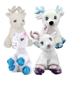 8" Winter Friends Four Pack<br>* Includes Stuffing *