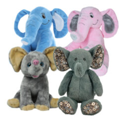 16″ Elephant Four Pack<br>* Includes Stuffing *