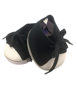 Sporty Black Hi-Tops