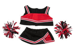 16″ Black & Red Cheerleader