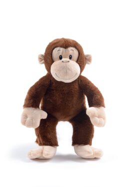 6" Monkey <br>Includes White T-Shirt<br>No Stuffing